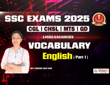 SSC EXAMS 2025 VOCAB CHIMI MA'AM